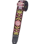 HJQ2-41 2" DELUXE HH JACQUARD GTR STRAP