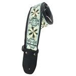 Henry Heller Woven 2" Jacquard Guitar Strap with Nylon Backing