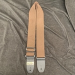 IMC Logo Poly Vegan Guitar Strap, Brown