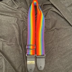 IMC Logo Poly Vegan Guitar Strap, Rainbow