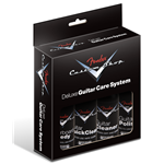 Fender Custom Shop Deluxe Guitar Care System, 4 Pack, Black