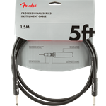 Fender Professional Series Instrument Cable, Straight/Straight, 5 ft