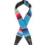 Fender 2" Serape Strap - Blue Multi
