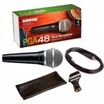 Shure PGA48 - Cardioid Dynamic Vocal Microphone