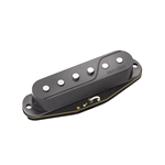 Fishman Fluence SS Single Width Pickup - Passive, Black/White