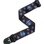D'Addario Alchemy Guitar Strap, Rollin Bones – 50AL04