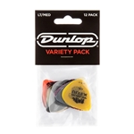 Dunlop Variety Player 12 Pack, Lt/Med Picks
