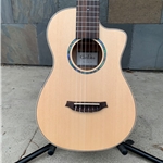 Cordoba Mini II EB-CE, Striped Ebony Back with Cutaway and Electronics