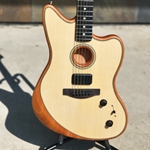 Fender Acoustasonic Jazzmaster, Natural, With Bag