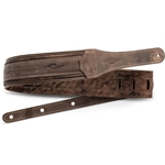 Taylor Element Distressed Leather Strap, Dark Brown Spruce/ Ebony