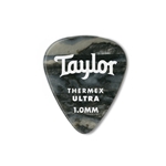 Taylor Premium 351 Thermex Guitar Picks, Black Onyx, 6-Pack