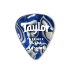 Taylor Premium 351 Thermex Ultra Guitar Picks, Blue Swirl, 6-Pack