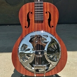 Gretsch G9200 Boxcar Roundneck Resonator, Natural Mahoghany