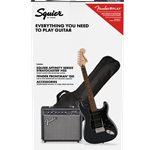 Squire Affinity Stratocaster HSS Pack, Laurel Fingerboard, Charcoal Frost Metallic