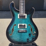 PRS SE Hollowbody II Piezo, Peacock Blue