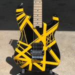 EVH Stripe Series, Black with Yellow Stripes