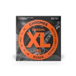 D'addario ECG23 XL Chromes Flat Wound Guitar Strings, 10-48