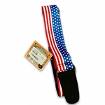 Henry Heller 2" Guitar Strap, American Flag