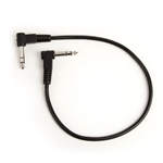 Strymon 1/4" TRS Male Right-Angle to 1/4" TRS Male Right Angle Cable, 1.5' Long