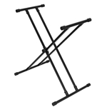 On Stage Double X Keyboard Stand