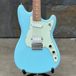Used Fender Duo Sonic HS, Daphne Blue, Pau Ferro Fretboard