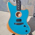 Fender American Acoustasonic Jazzmaster Ocean Turquoise Ebony Neck