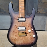 Charvel Pro-Mod DK24 HH 2PT, Satin Trans Black Burst