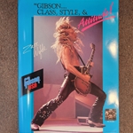 Gibson Zakk Wylde Promo Poster 1989