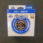 Martin Authentic 3 Packs, MA550  Medium, 92/8