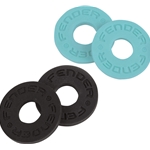 Fender Strap Blocks, Black/Daphne Blue