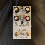 USED Alexander Quadrant Audio Mirror Delay Pedal