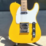 Used Normandy Alumicaster with Hard Case, School Bus Yellow