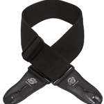 Lock-It Poly Pro Guitar Strap, Black