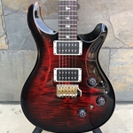PRS Custom 24 Piezo Fire Red Smokewrap Burst