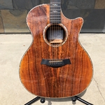 Used 2005 Taylor K14ce All Koa Acoustic Electric Guitar with Hard Case