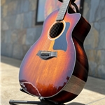 Taylor 224ce-UA Deluxe Urban Ash Electric Acoustic 2022 Fall