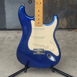 Used 2019 Fender American Ultra Stratocaster®, Maple Fingerboard, Cobra Blue