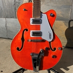 Used 2016 Gretsch Electromatic G5420T Hollow Body Single-Cut with Bigsby, Orange Stain with Hard Case