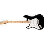 SQUIER SONIC™ STRATOCASTER® LEFT-HANDED Maple Fingerboard, White Pickguard, Black