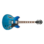 Ibanez Artcore AS73 Flame Maple Top Azure Blue Gradation