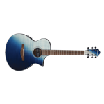 Ibanez AEWC Thinline Acoustic Electric Indigo Sunset Fade
