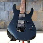 Used 90'S MIJ Jackson Professional Dinky Reverse Black with Floyd Rose and EMG
