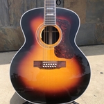 Guild F-512e Antique Burst