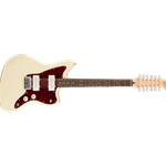 Squier Paranormal Jazzmaster® XII, Laurel Fingerboard, Tortoiseshell Pickguard, Olympic White