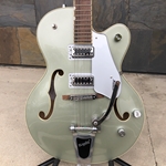 USED GRETSCH G5420T Electromatic Hollow Body Single Cut with Bigsby Aspen Green With Gator Hard Case