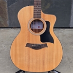 Taylor 114ce-S Grand Auditorium Sapele Acoustic Elecrtric Guitar with Gig Bag