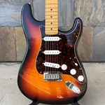 USED 1998 Fender American Standard Stratocaster Maple Neck 3 Tone Sunburst with Hard Case