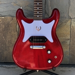 Used Epiphone Coronet Electric Guitar Cherry with hard Epiphone case