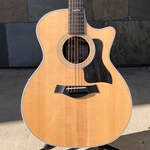 USED TAYLOR 414CER WITH UIPGRADED TUNERS, PICKGUARD AND TAYLOR SENSE SYSTEM