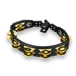 LP CYCLOPS MOUNTED TAMBOURINE BRASS BLACK